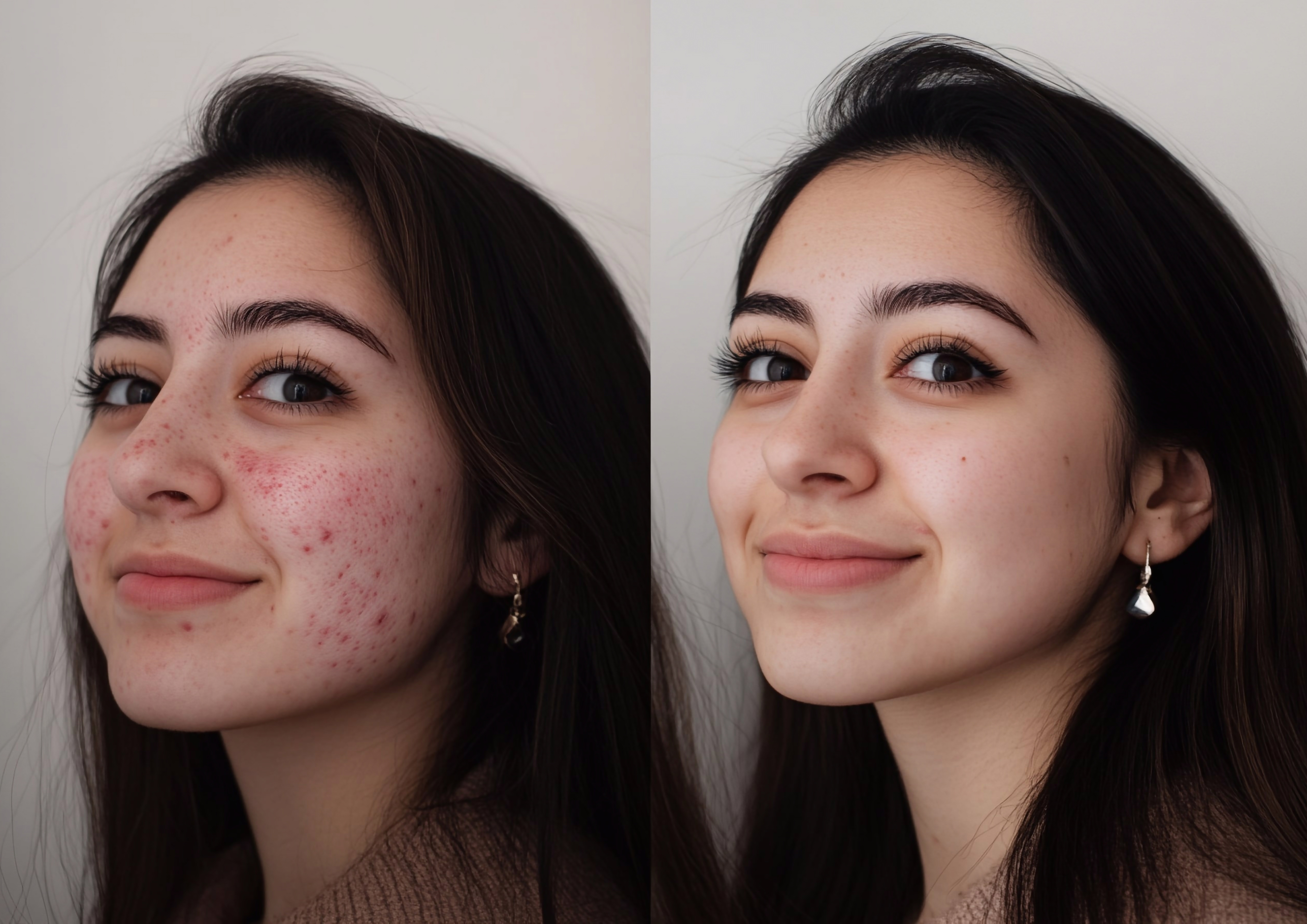 Before skincare treatment